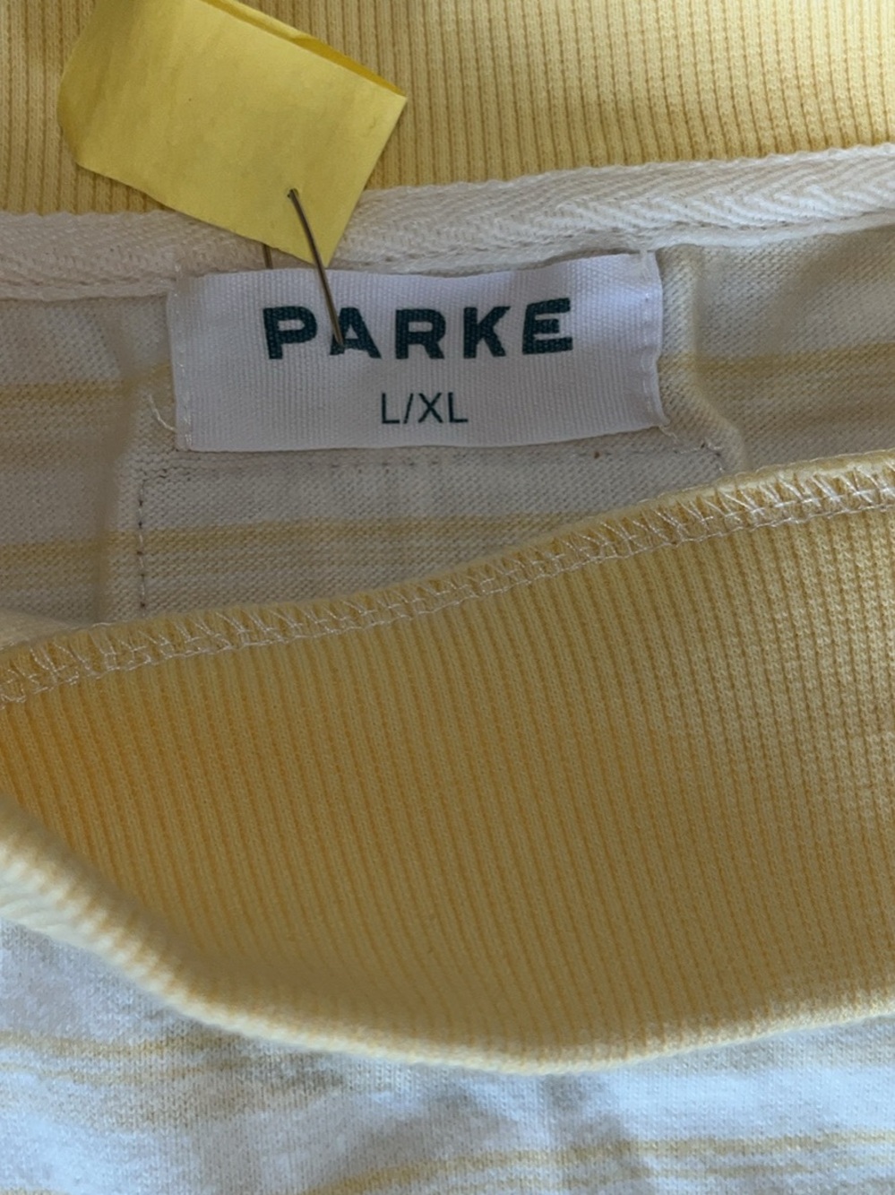 PARKE Sunstripe Mockneck stripe pullover - Picture 3 of 5